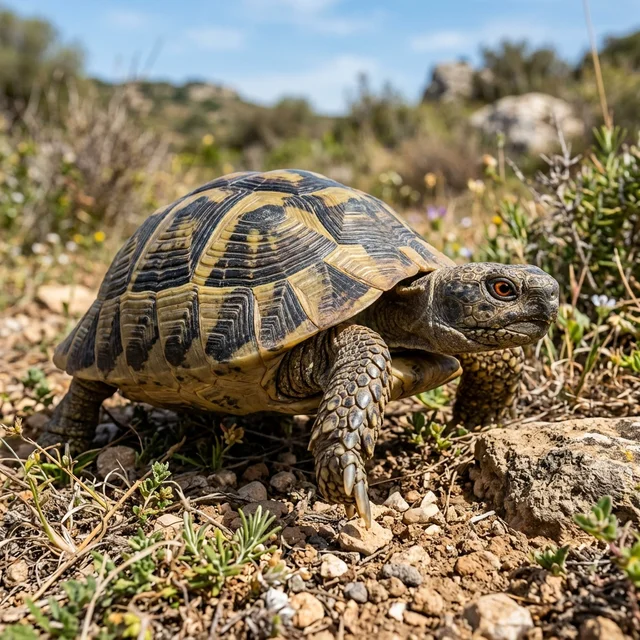 Tierpatenschaft Maurische Landschildkröte