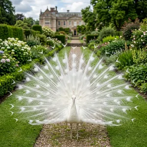 Tierpatenschaft Weißer Pfau