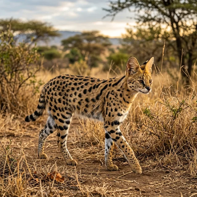 Tierpatenschaft Serval