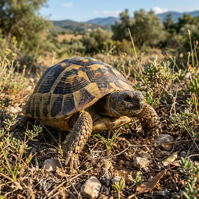 Tierpatenschaft Griechische Landschildkröte