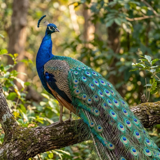 Tierpatenschaft Blauer Pfau