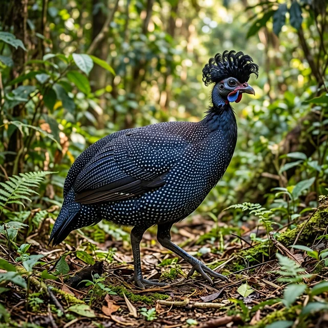 Tierpatenschaft Kräuselhauben-Perlhuhn