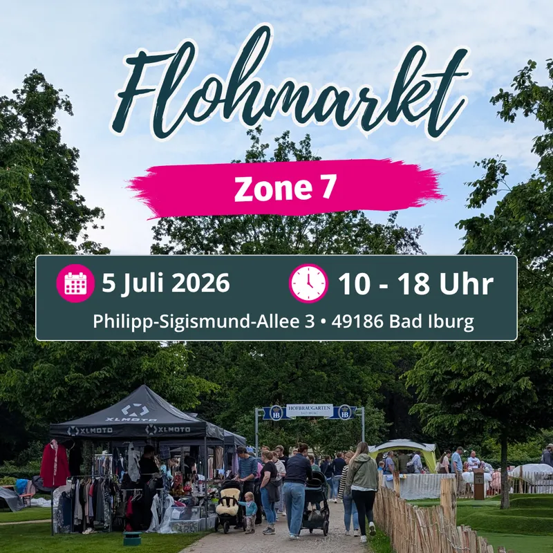Flohmarkt Standplatz Zone 7