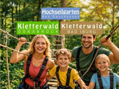Tickets Kletterpark für alle Standorte